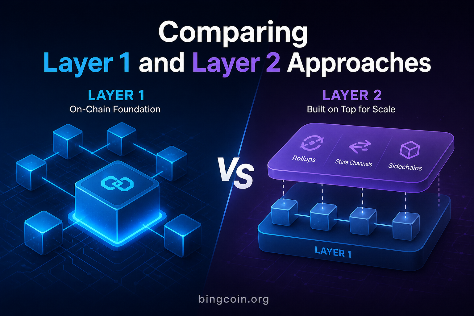 Comparing Layer 1 and Layer 2 Approaches