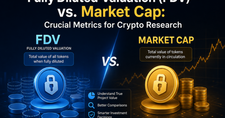 Fully Diluted Valuation (FDV) vs. Market Cap: Crucial Metrics for Crypto Research