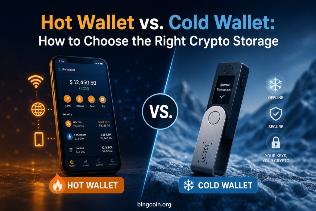 Hot Wallet vs. Cold Wallet: How to Choose the Right Crypto Storage