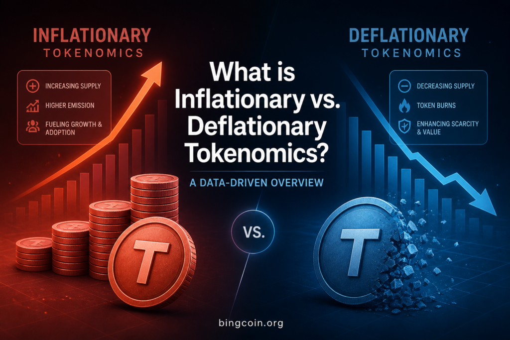 What is Inflationary vs. Deflationary Tokenomics? A Data-Driven Overview