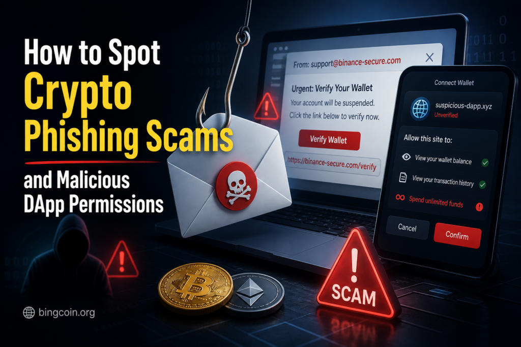 How to Spot Crypto Phishing Scams and Malicious DApp Permissions