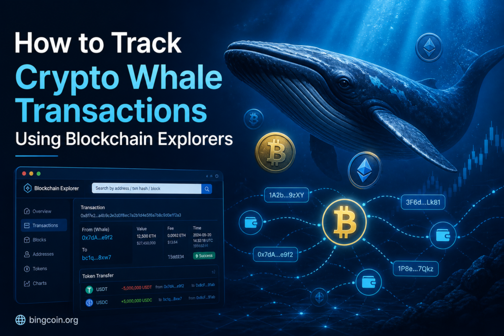 How to Track Crypto Whale Transactions Using Blockchain Explorers