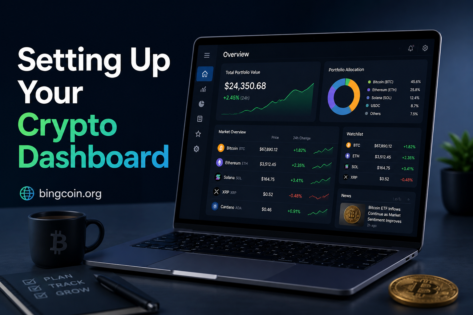 Setting Up Your Crypto Dashboard