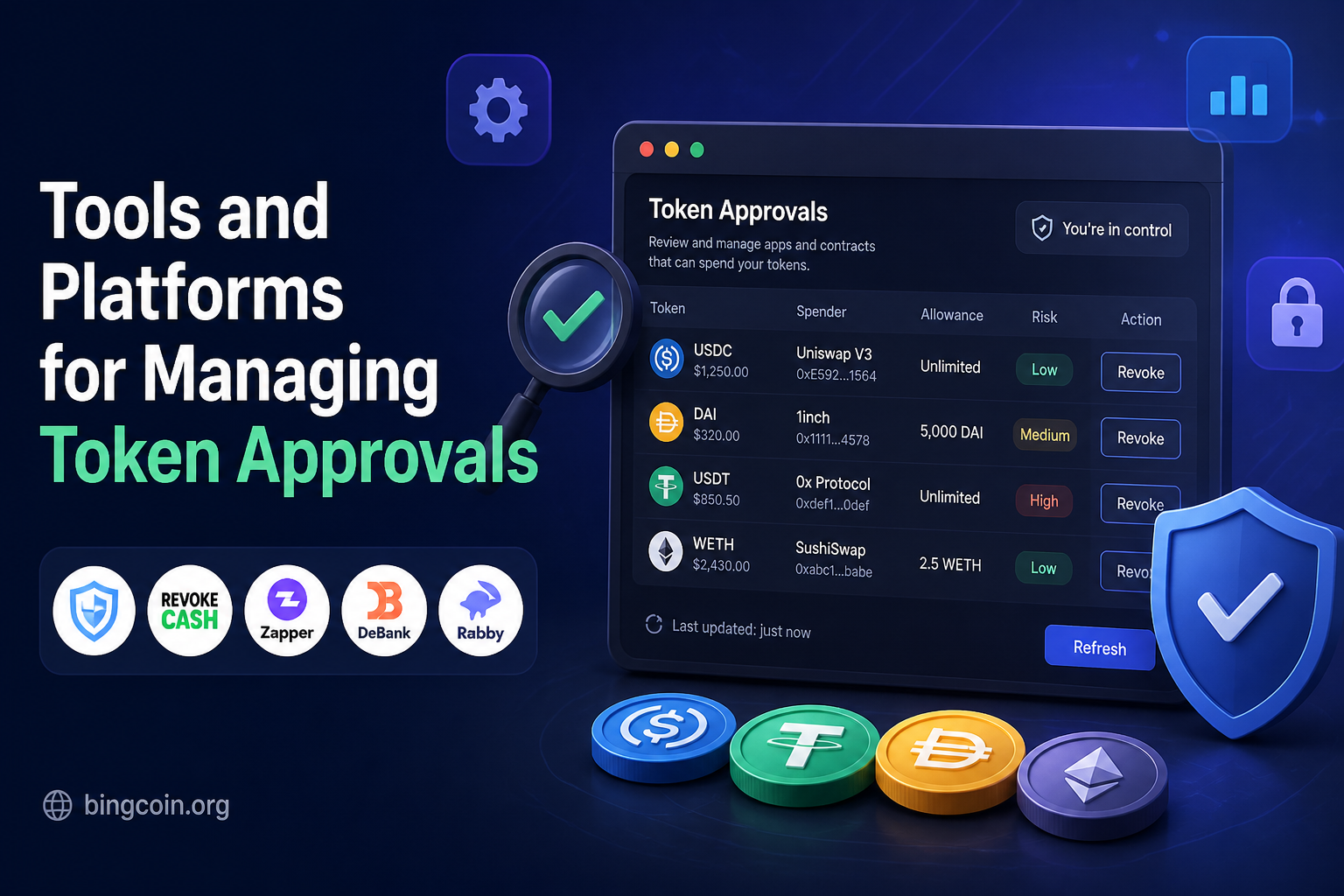 Tools and Platforms for Managing Token Approvals