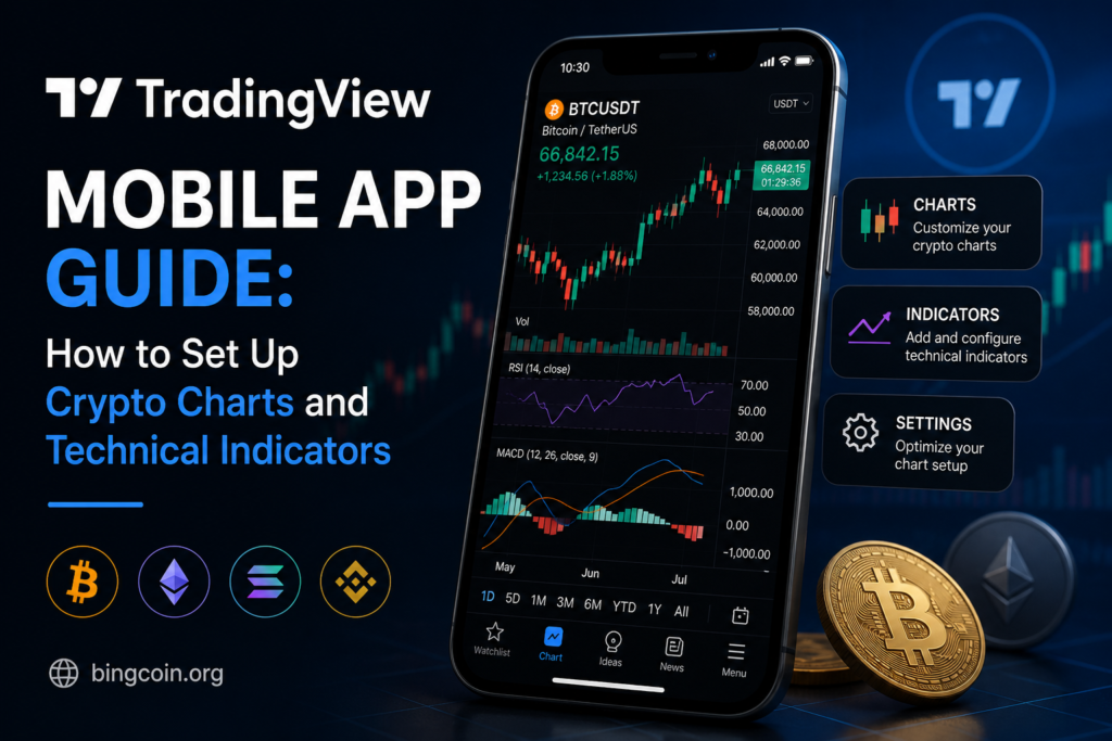 TradingView Mobile App Guide: How to Set Up Crypto Charts and Technical Indicators