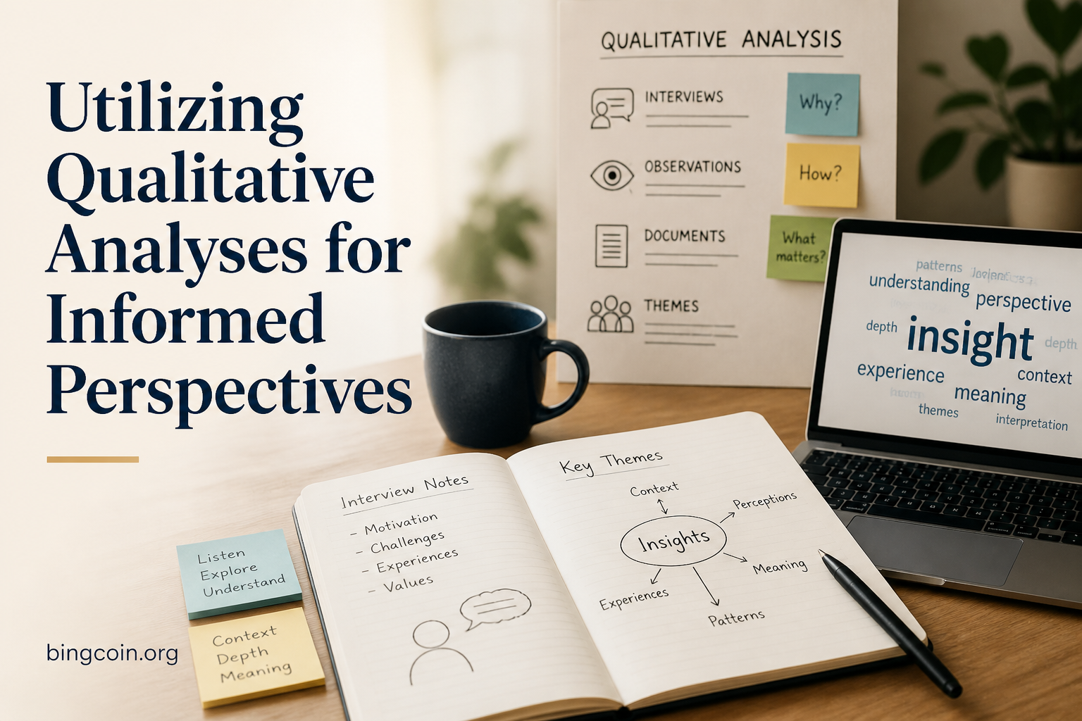 Utilizing Qualitative Analyses for Informed Perspectives